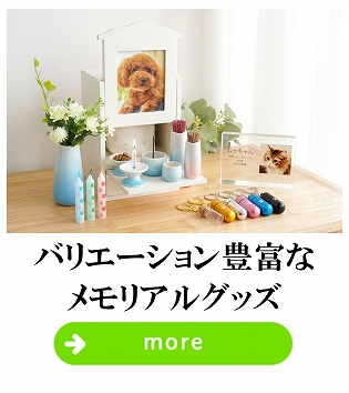 バリエーション豊富なメモリアルグッズ